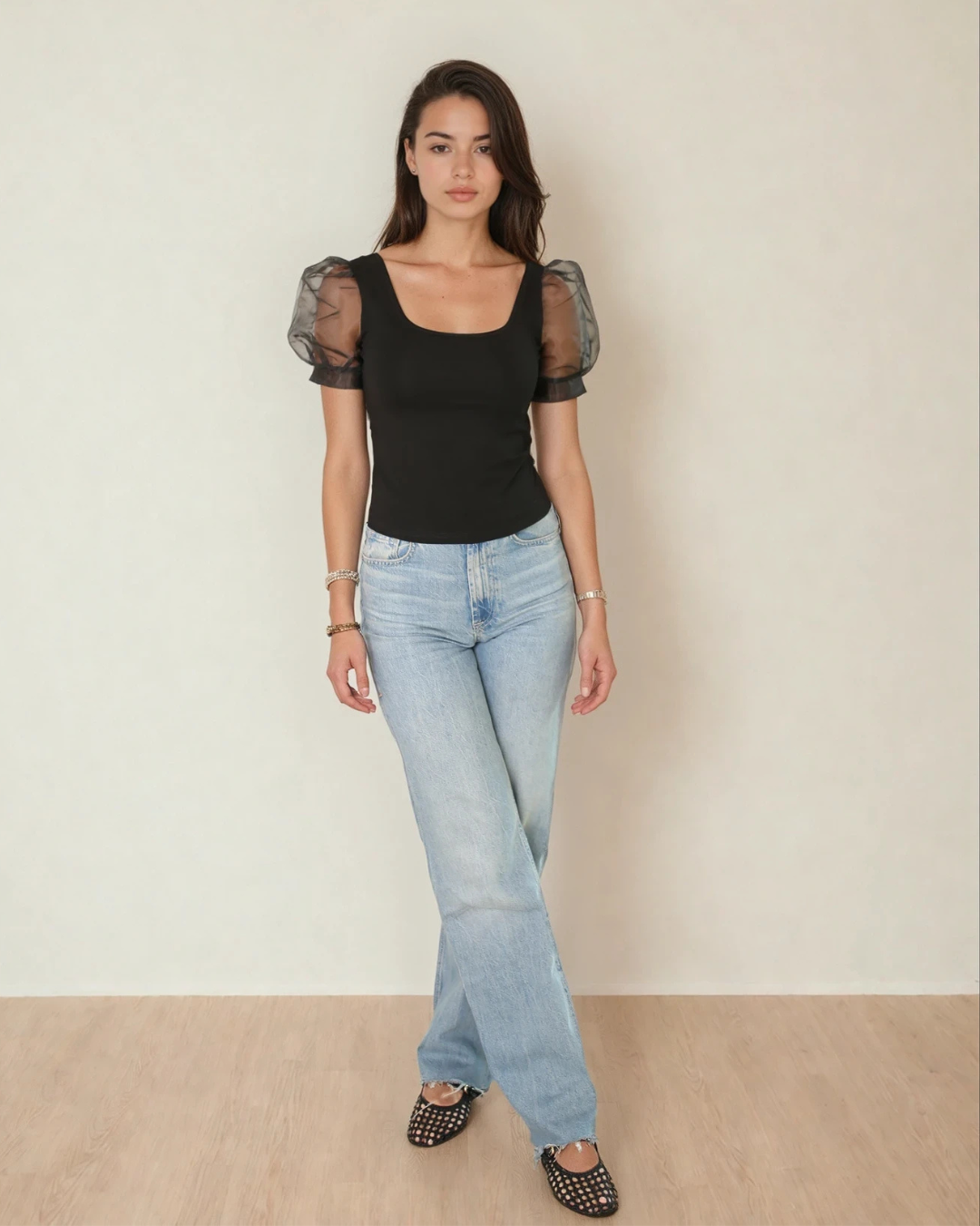Aurora Top Black