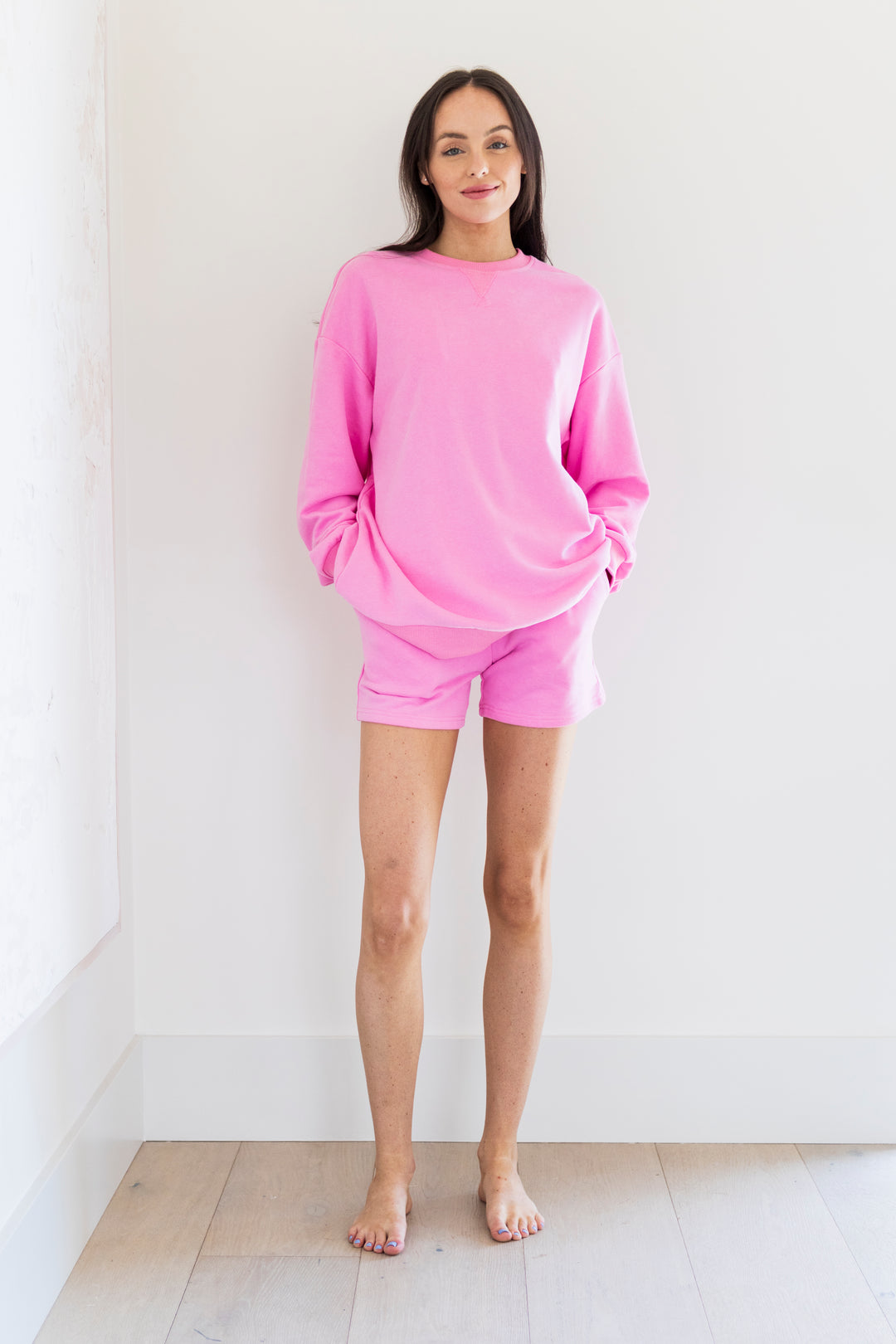 Farrah 2pc Short Set Bubblegum
