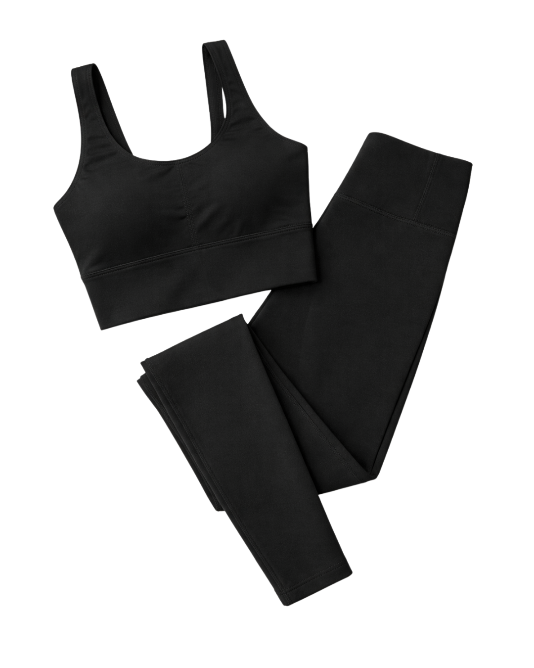 Ultimate Ribbed Leggings in Pitch