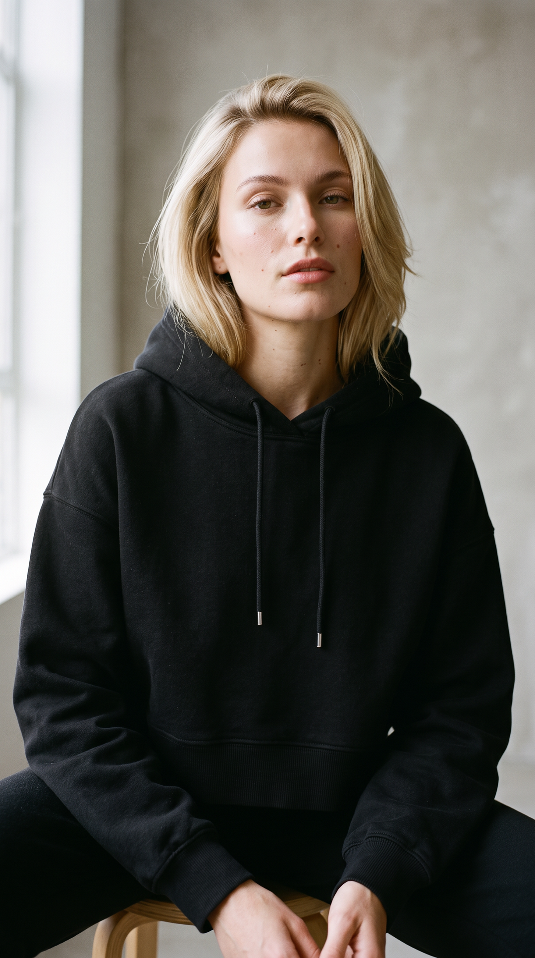 Sia Hoodie in Black