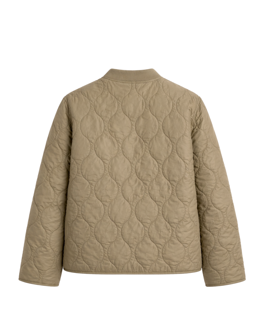 Elora Quilted Coat Olive