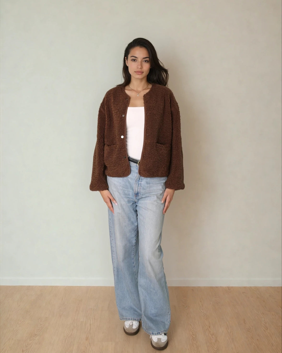 Willow Teddy Jacket Maple