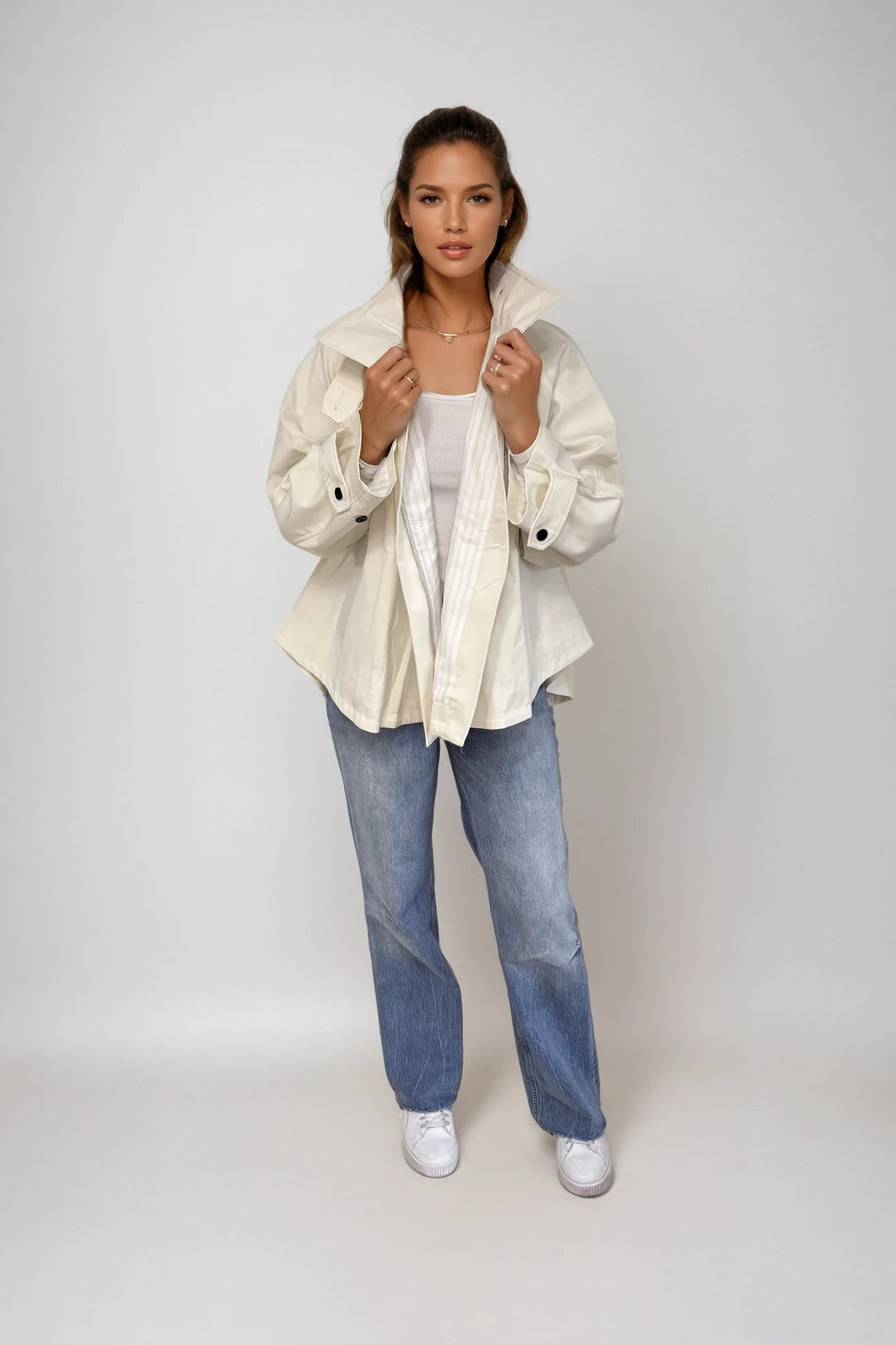 Hudson Fall Jacket in Sugar