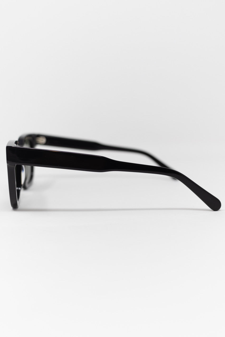 Grenada Casual Acetate Sunglasses in Black