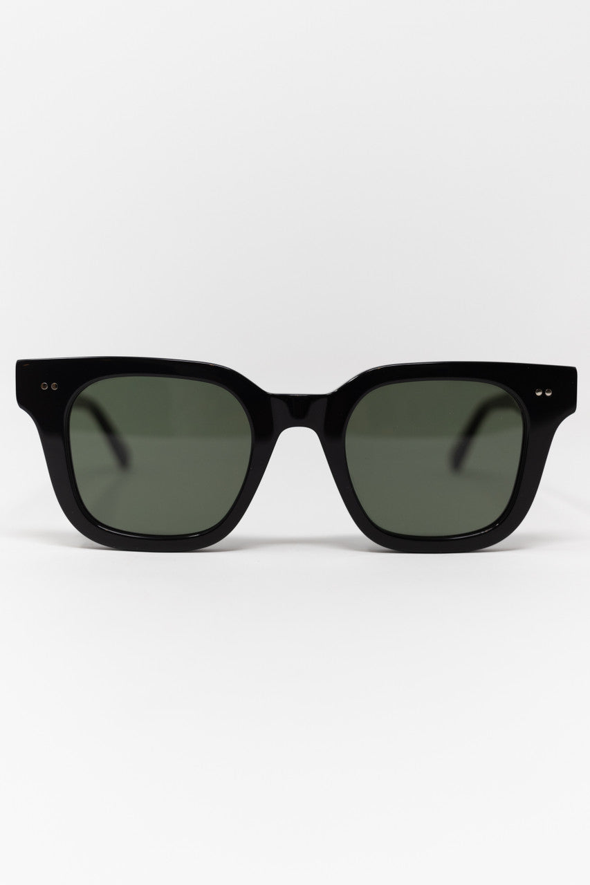 Grenada Casual Acetate Sunglasses in Black