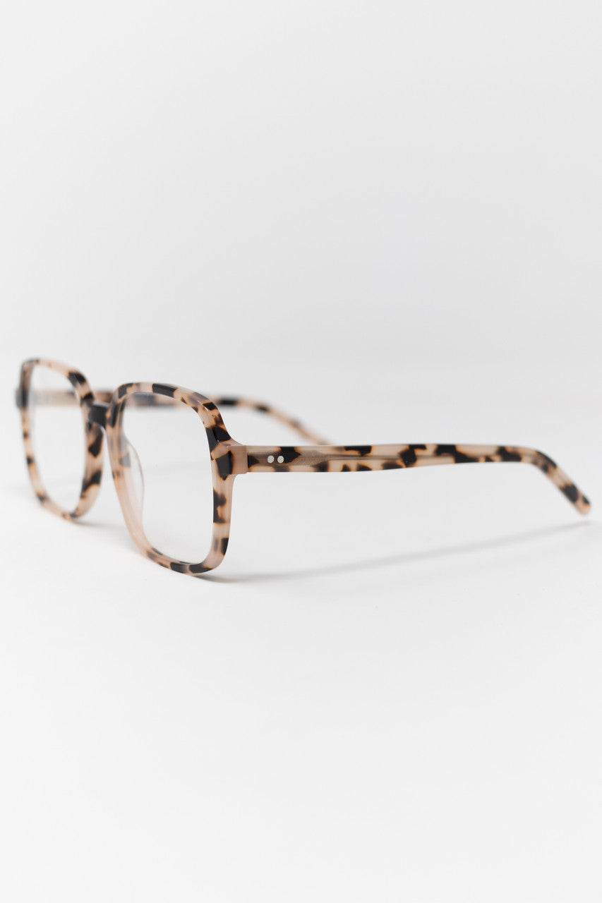 Celia Acetate Blue Light Glasses in Tortoise