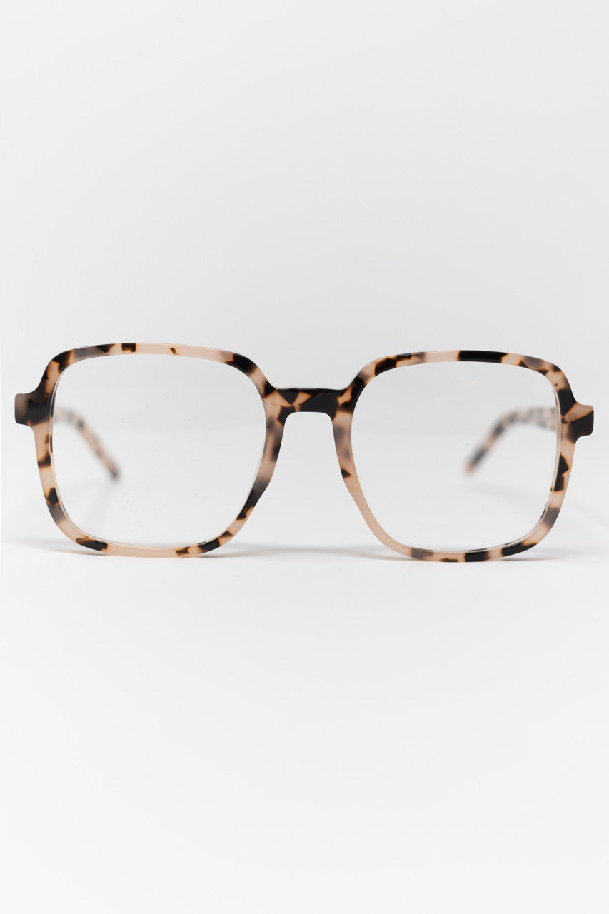 Celia Acetate Blue Light Glasses in Tortoise