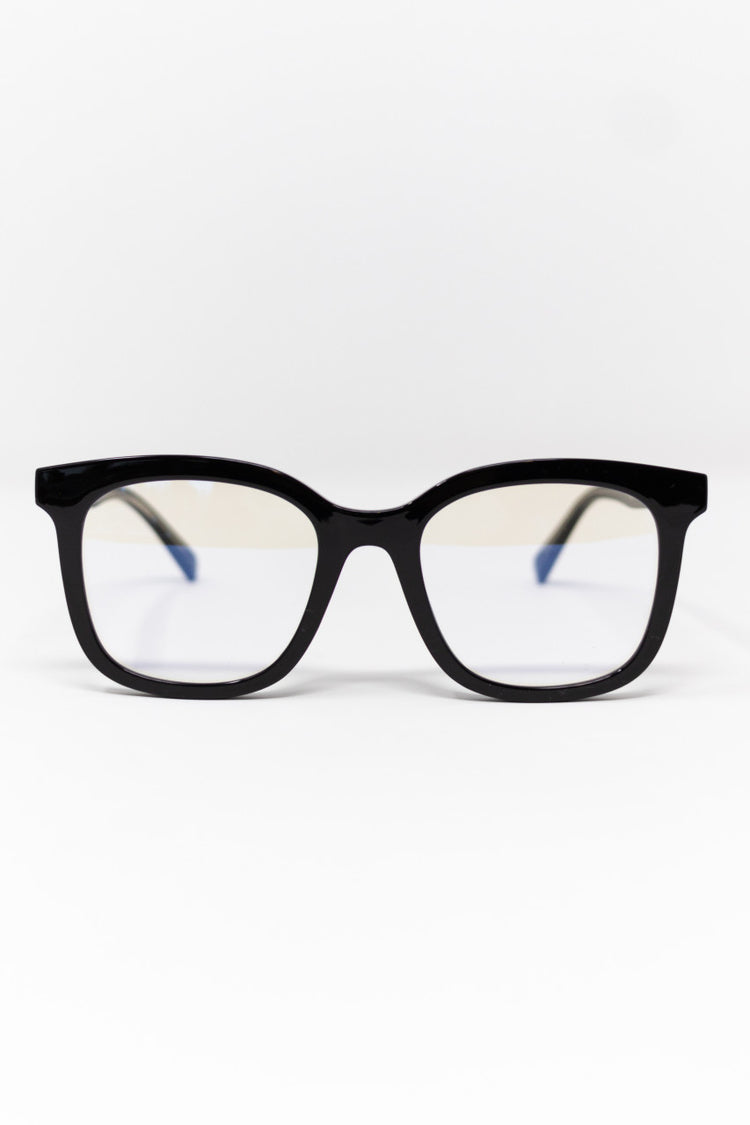  Blue light glasses are designed to filter out damaging blue toned light, emitted from most digital devices driving our lives on the daily. These glasses assist with increased melatonin production, reduced eye fatigue and have a stylish, minimal frame that pairs well with any outfit.

