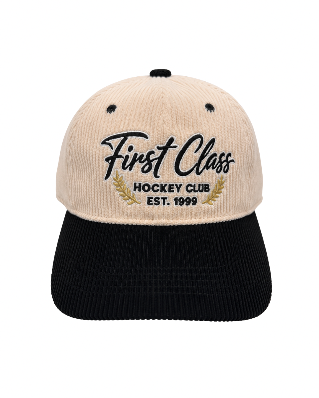 First Class Hockey Club Corduroy Snapback Hat 2026