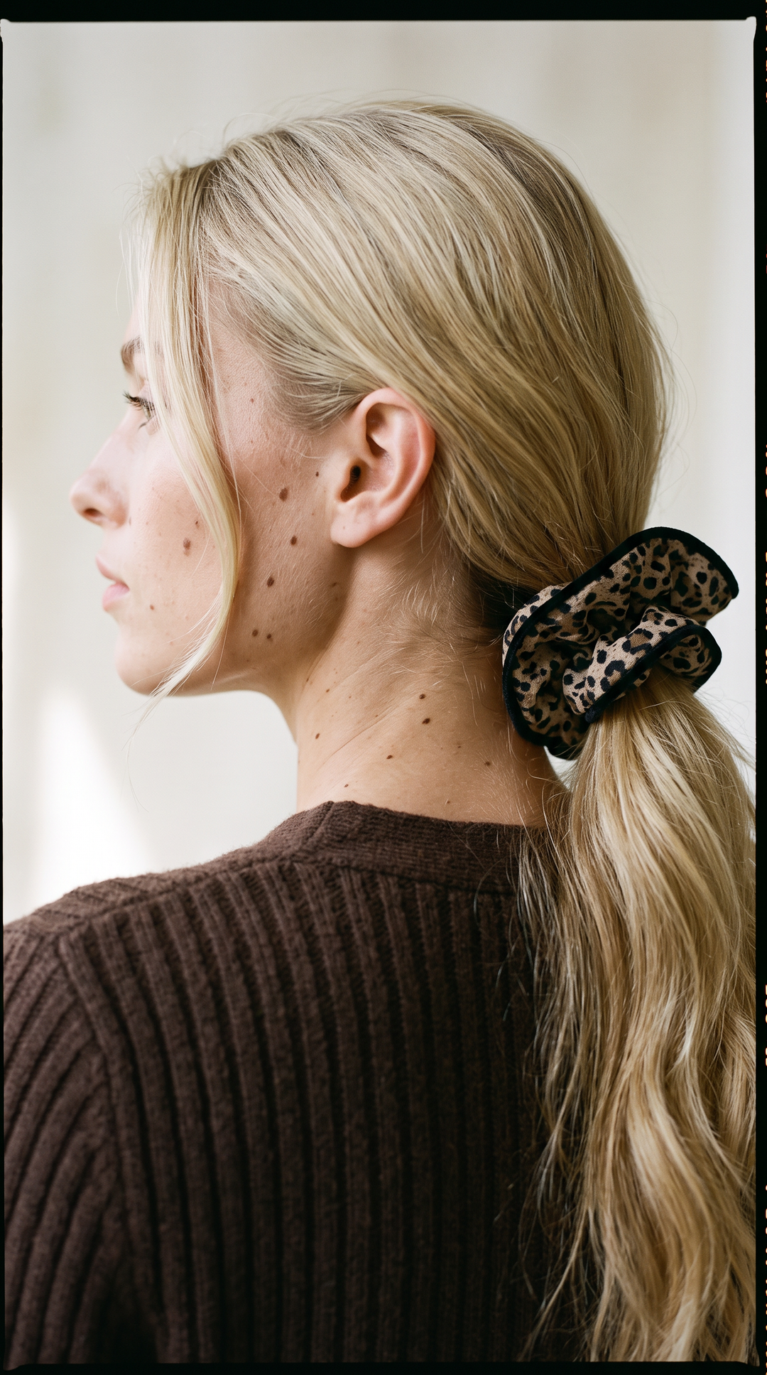 Animal print Scrunchie Cheetah