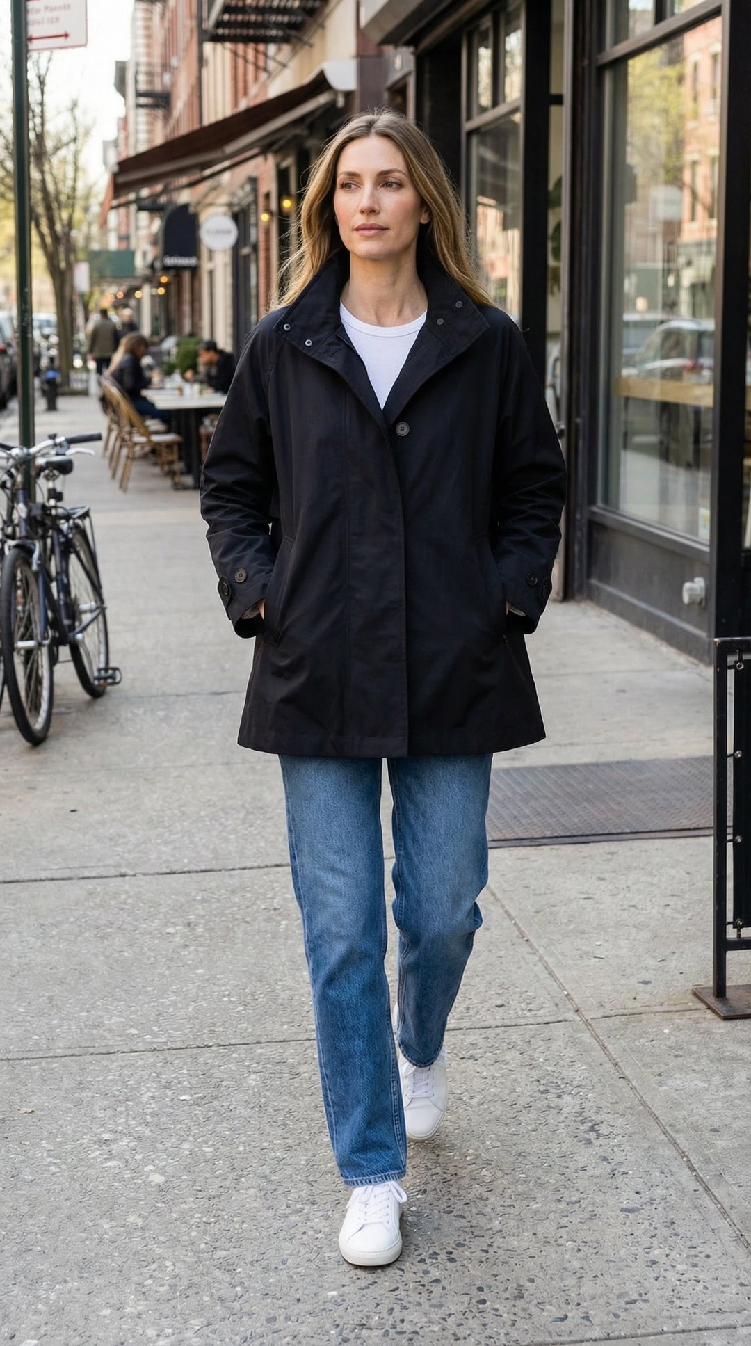 Hudson - Soft Structured Everyday Jacket In Black