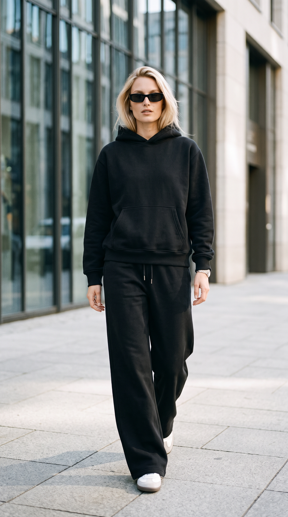 Sawyer Jogger Black street campaign