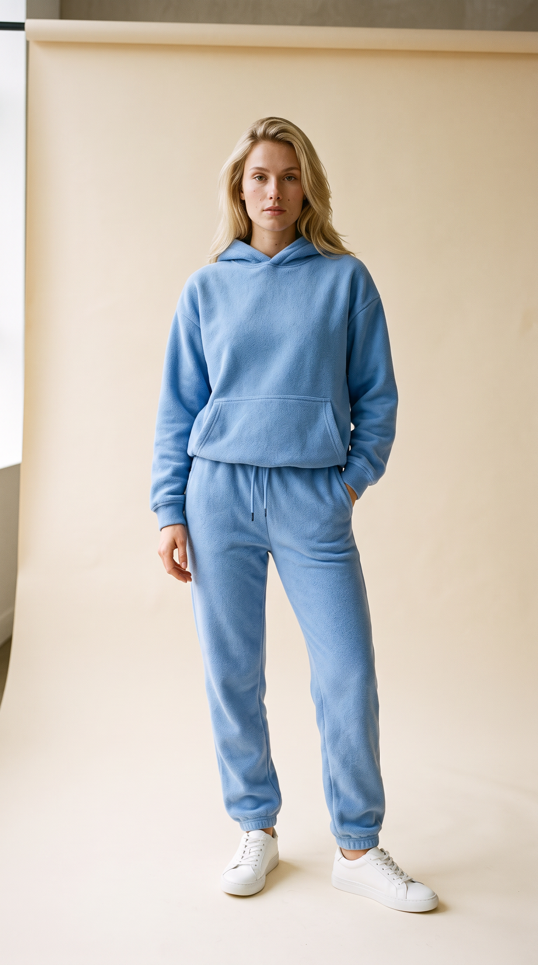Laid Back - Soft Fleece Lounge Set 2PC In Pacifico