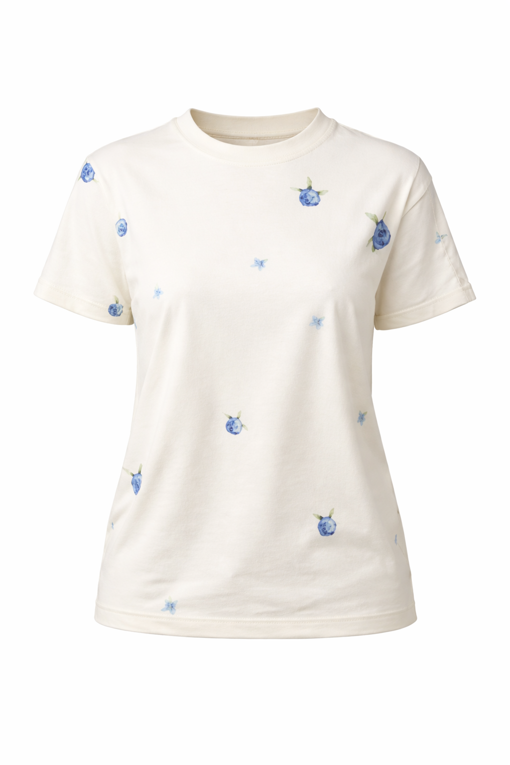 Reign Cuff Sleeve Tie Tee in Peony