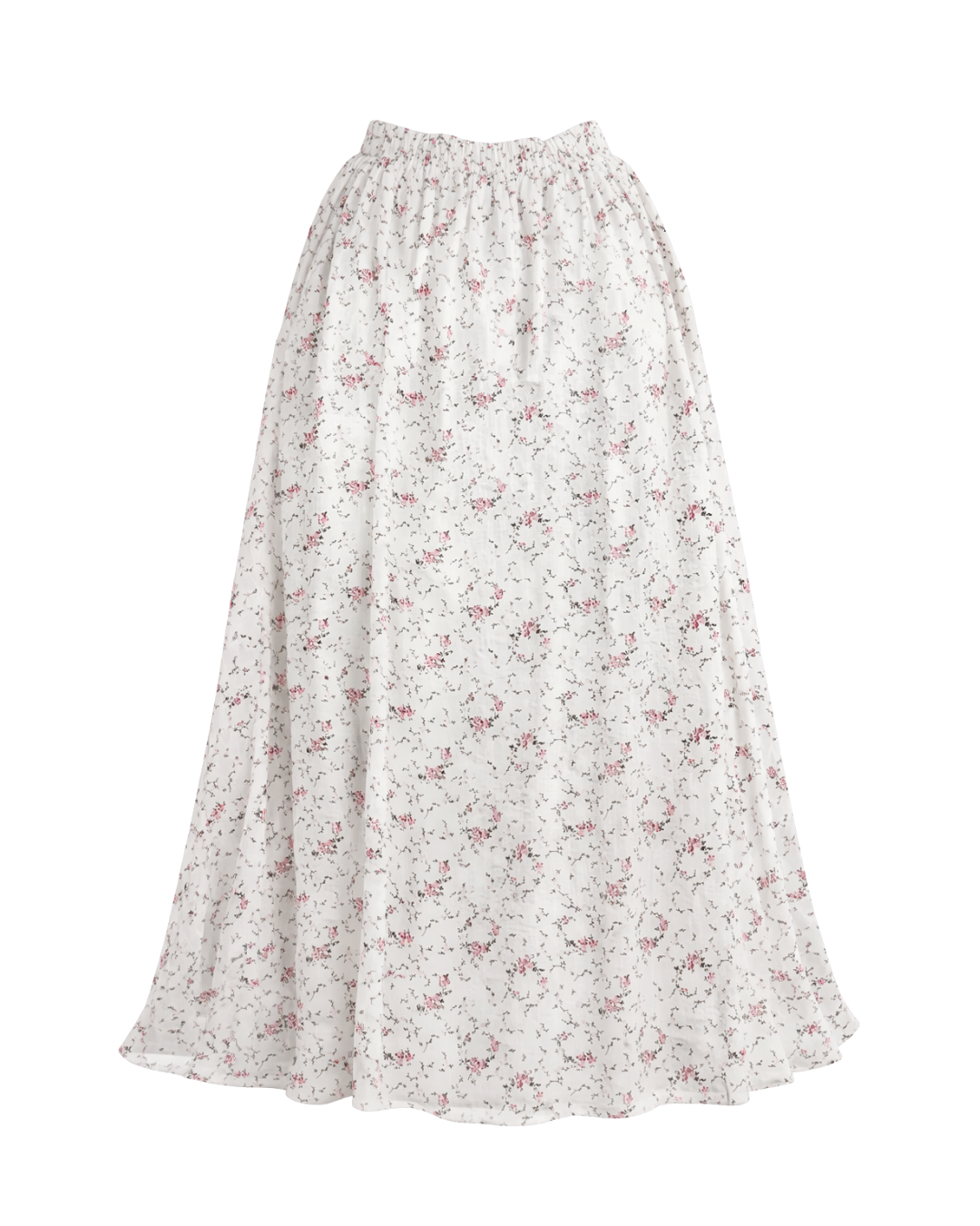 Chloe - Skirt In White Floral