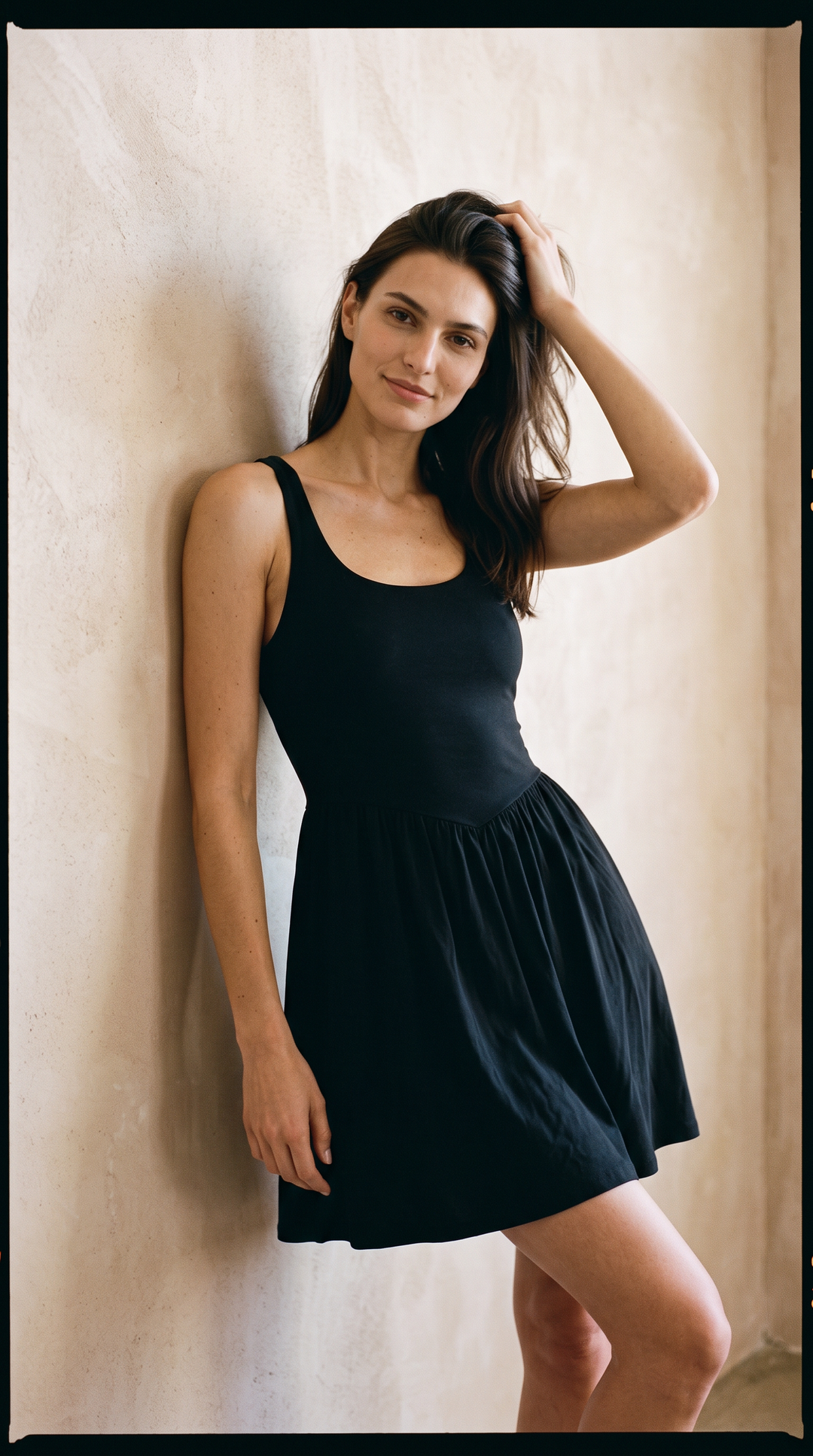 Fay – Classic Fitted Mini Cocktail Dress In Black
