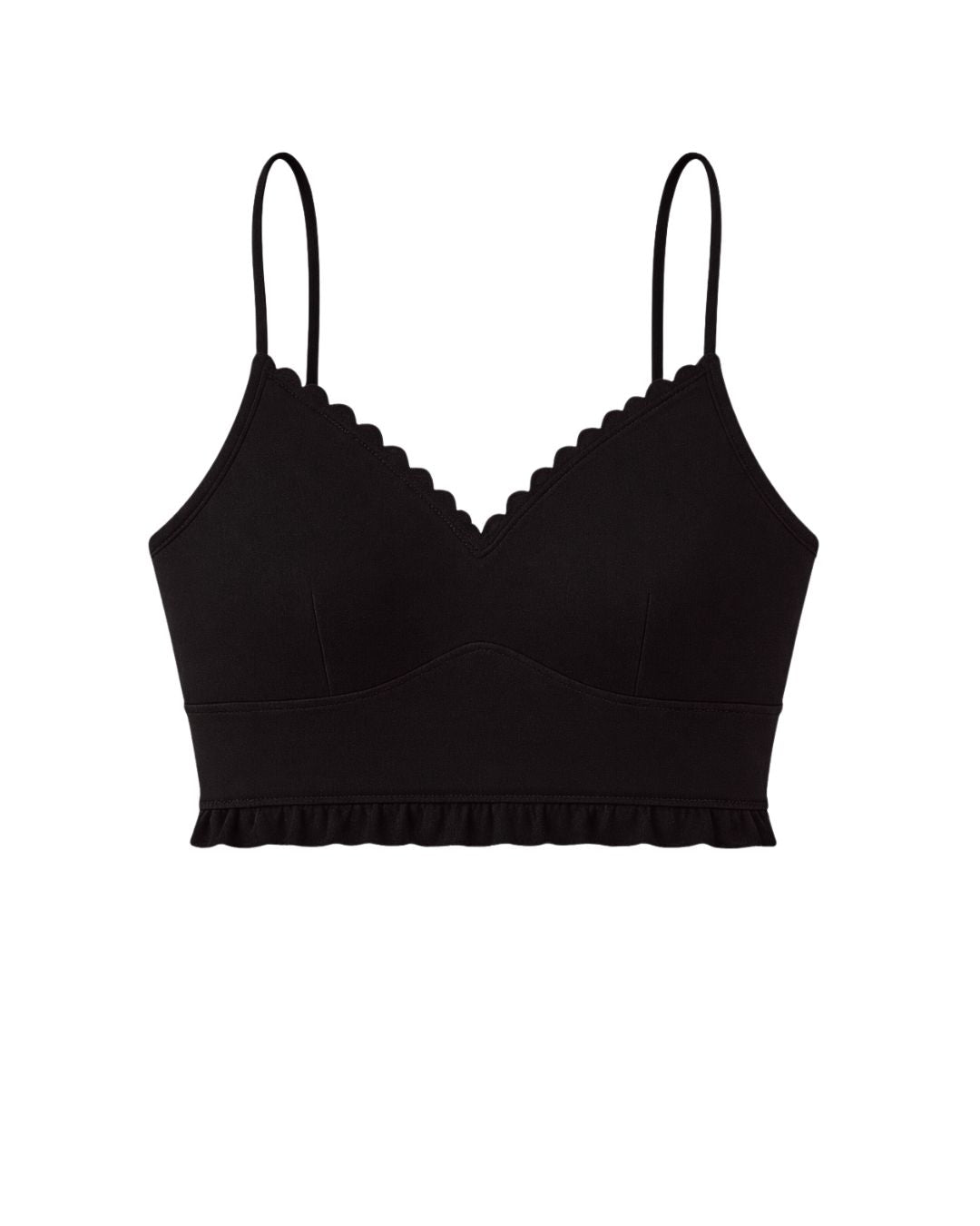 Billie – Supportive Performance Bralette Sports Bra In Black
