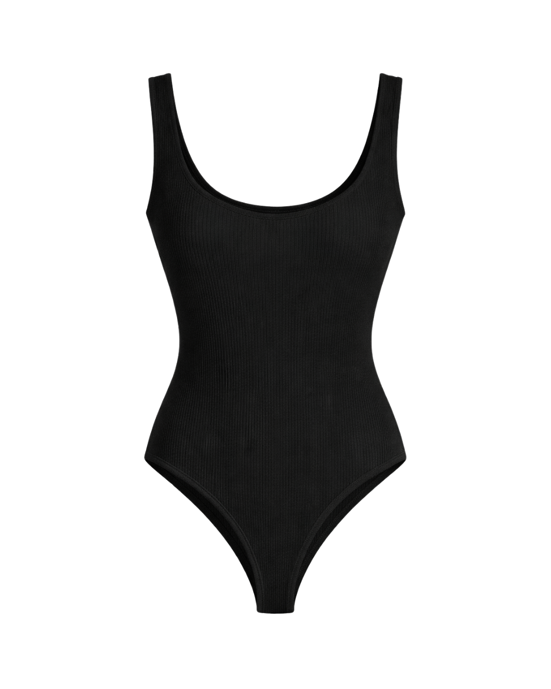 Emelia - Knit Essential Bodysuit In Black