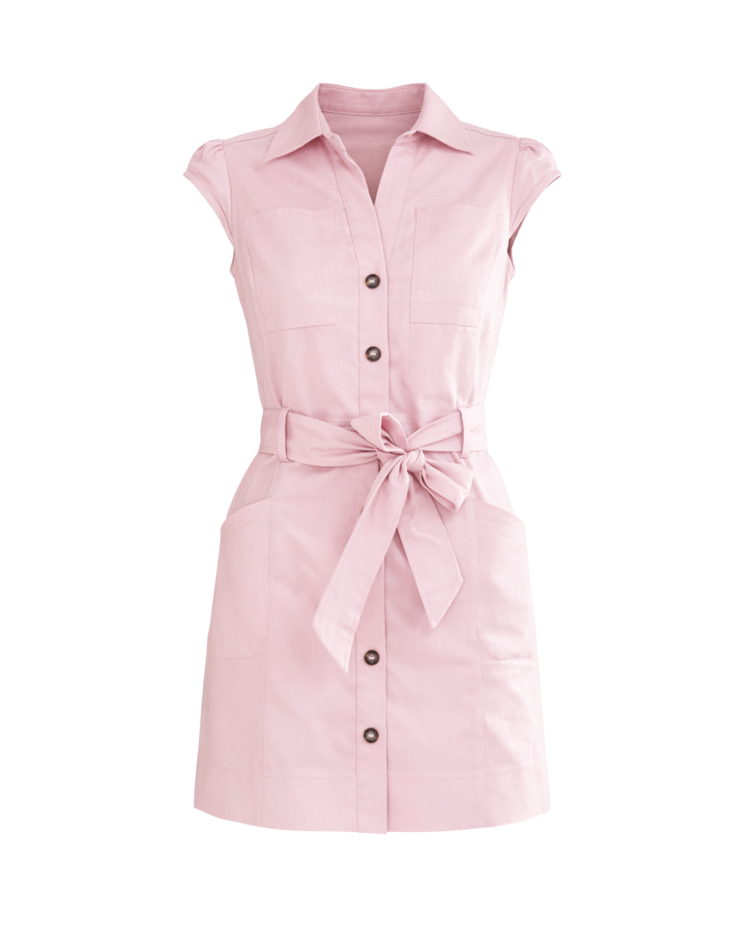 Charlee Soft Denim Dress Pink