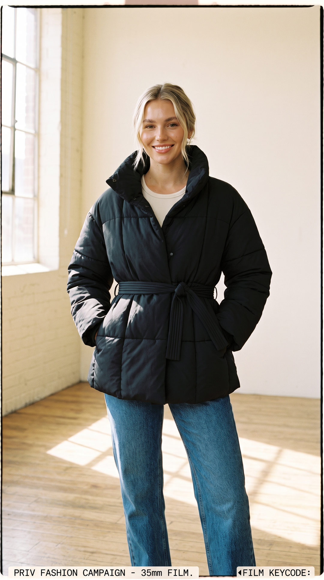 Marais Quilted Coat Black-Isabeyphotography-1