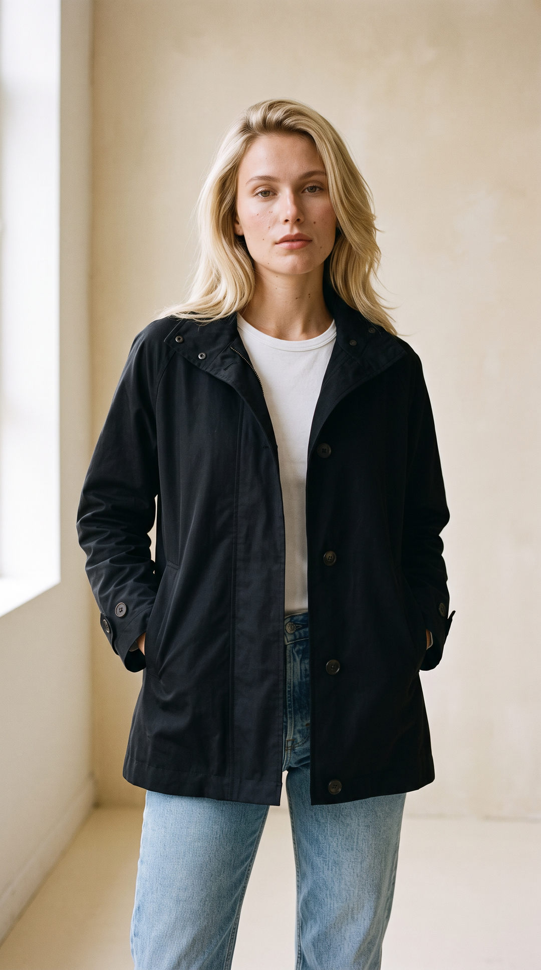 Hudson - Soft Structured Everyday Jacket In Black