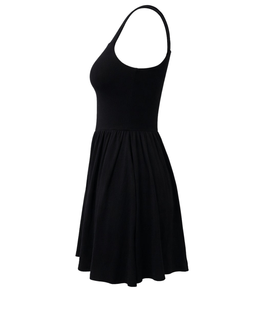 Fay – Classic Fitted Mini Cocktail Dress In Black
