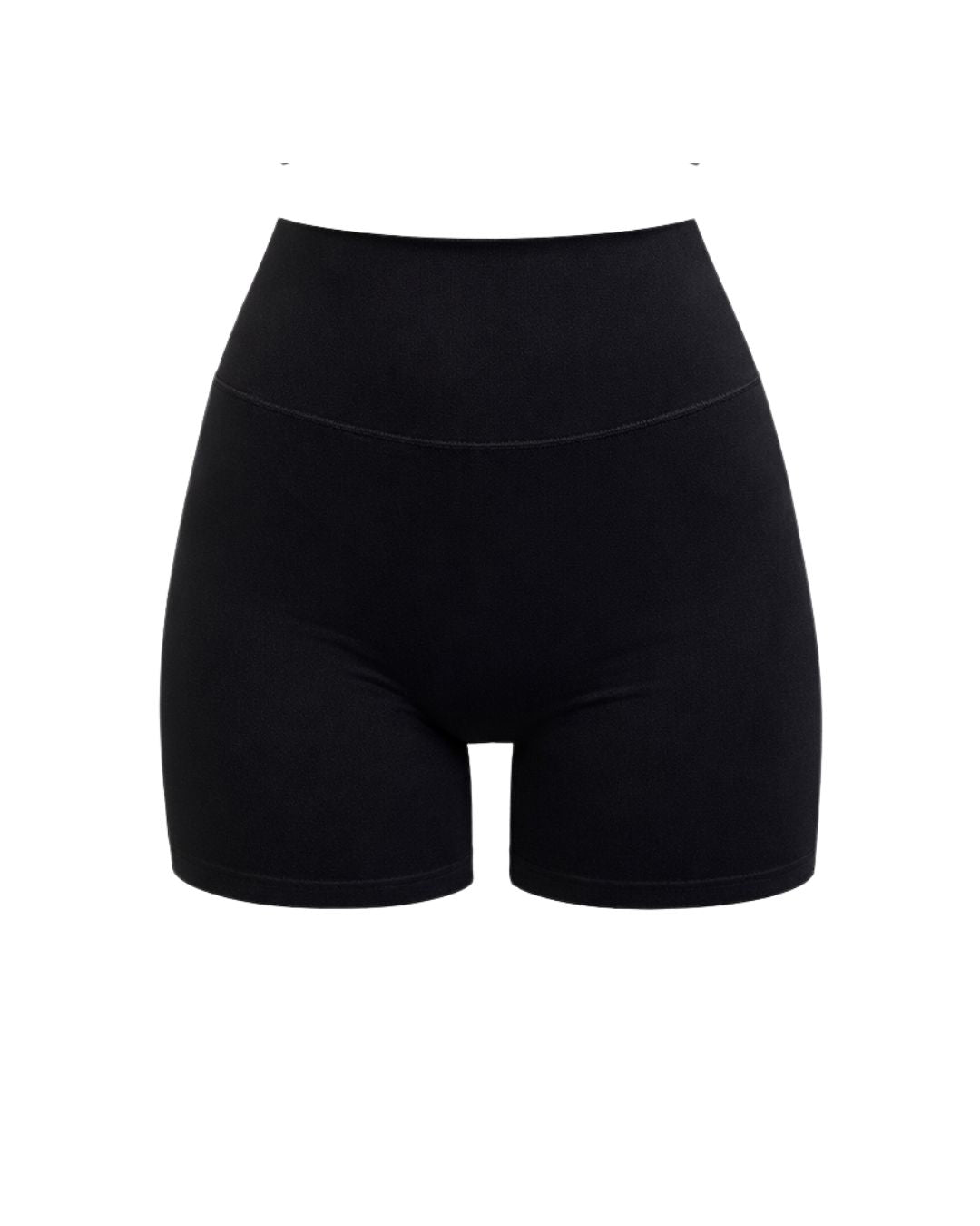 Sydnie - Athletic Ribbed Shorts Black