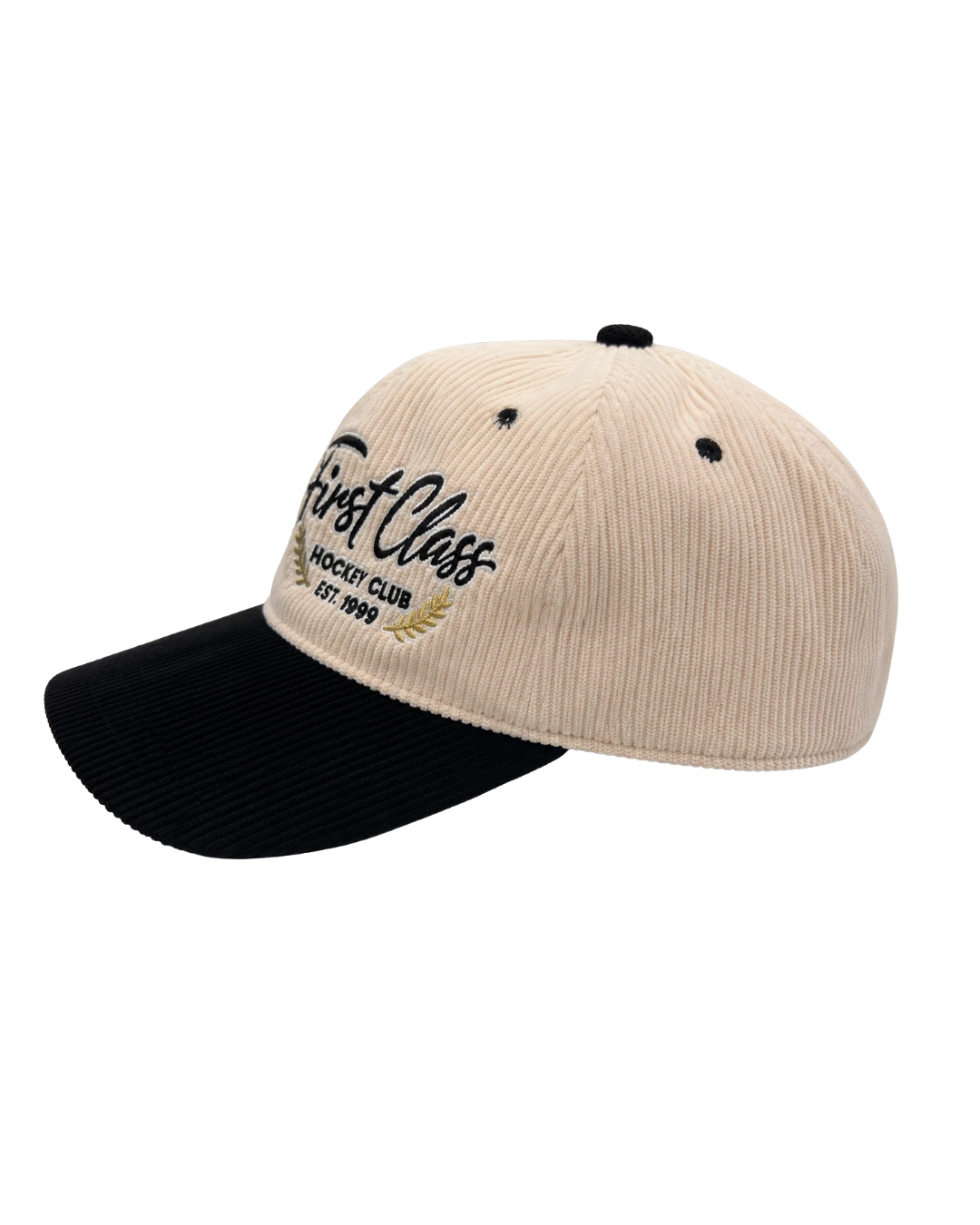 First Class Hockey Club Corduroy Snapback Hat 2026