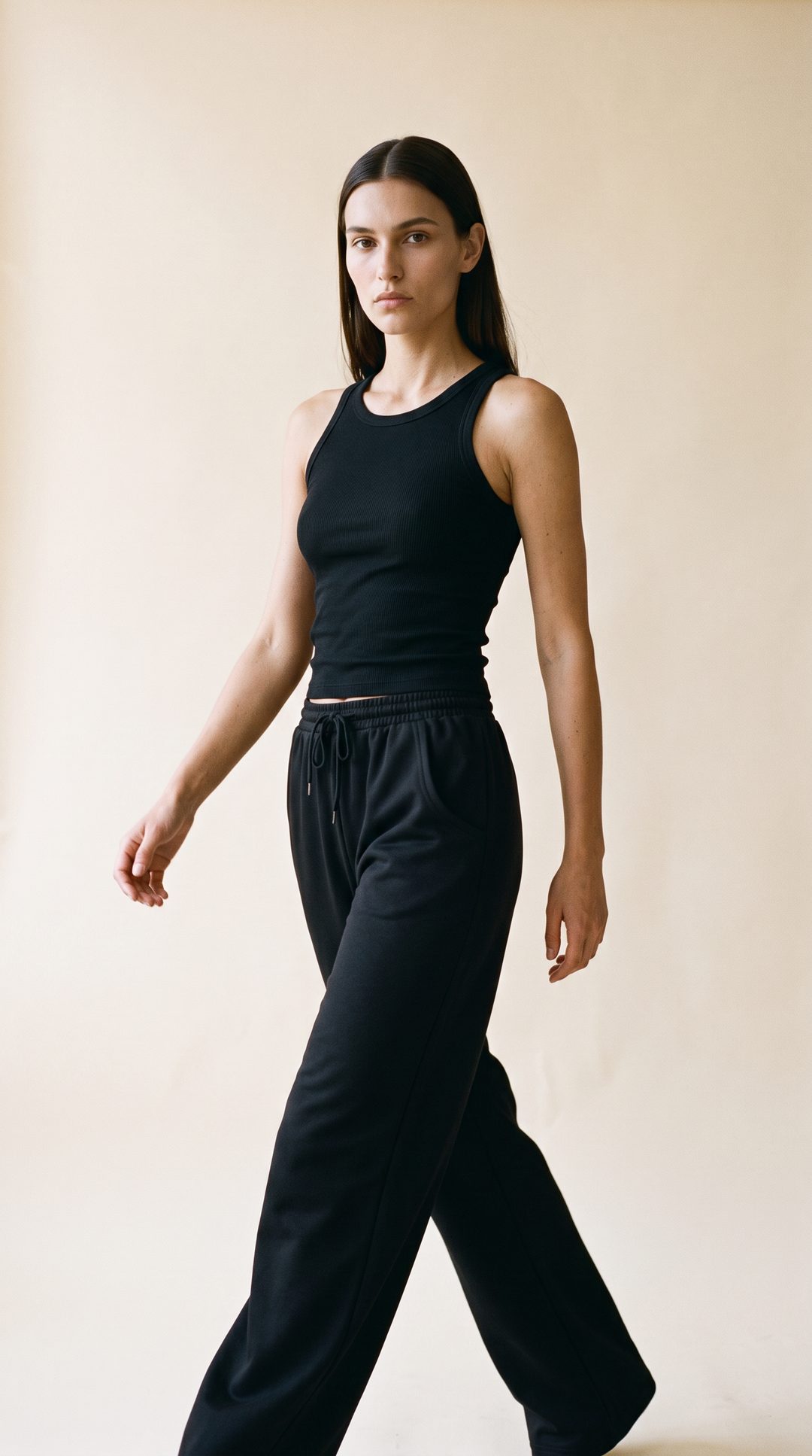 Adora Luxeflow - Everyday Wide Leg Pant In Black