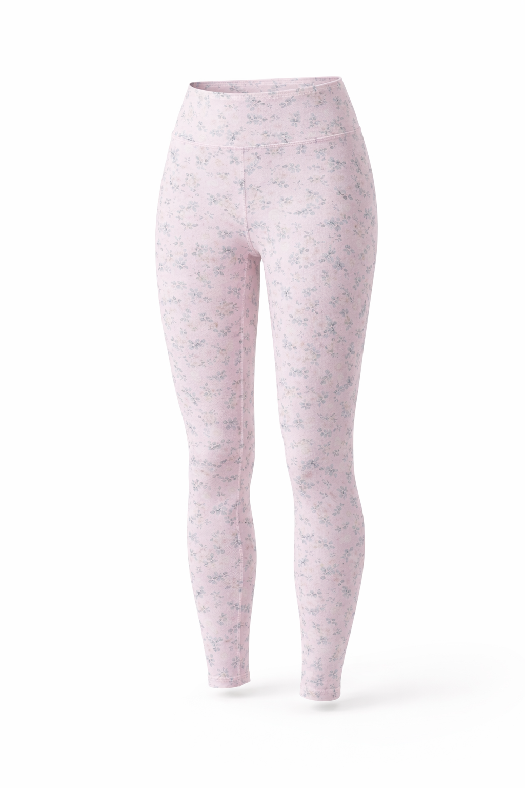 Ultimate Legging in White Rose Print