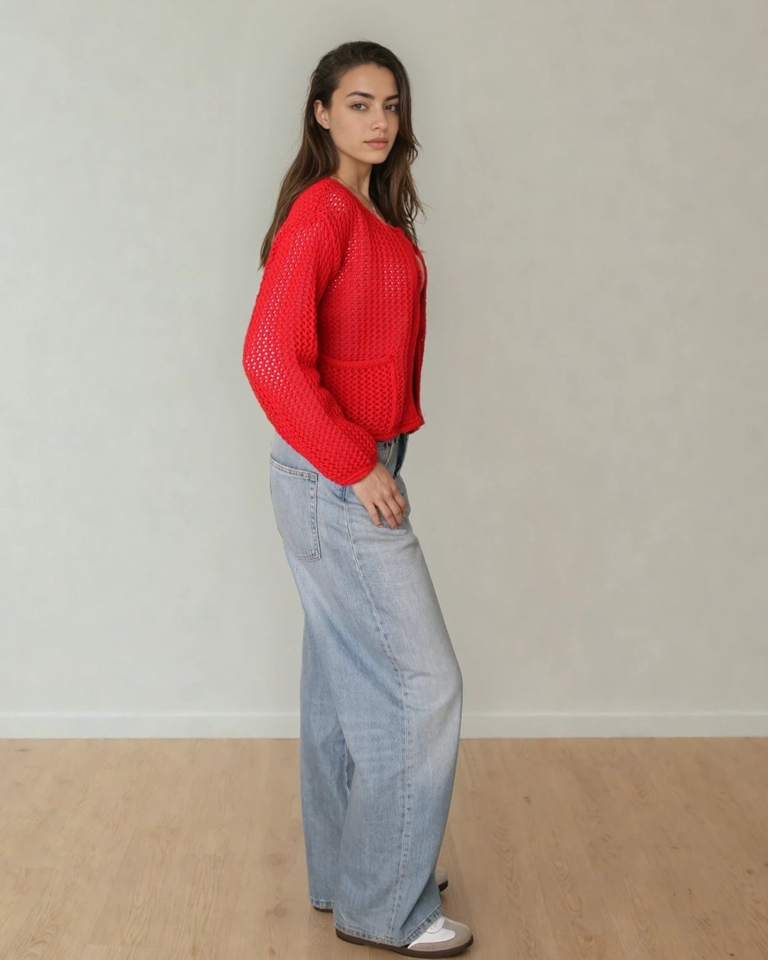 Elsie Cardigan Scarlett