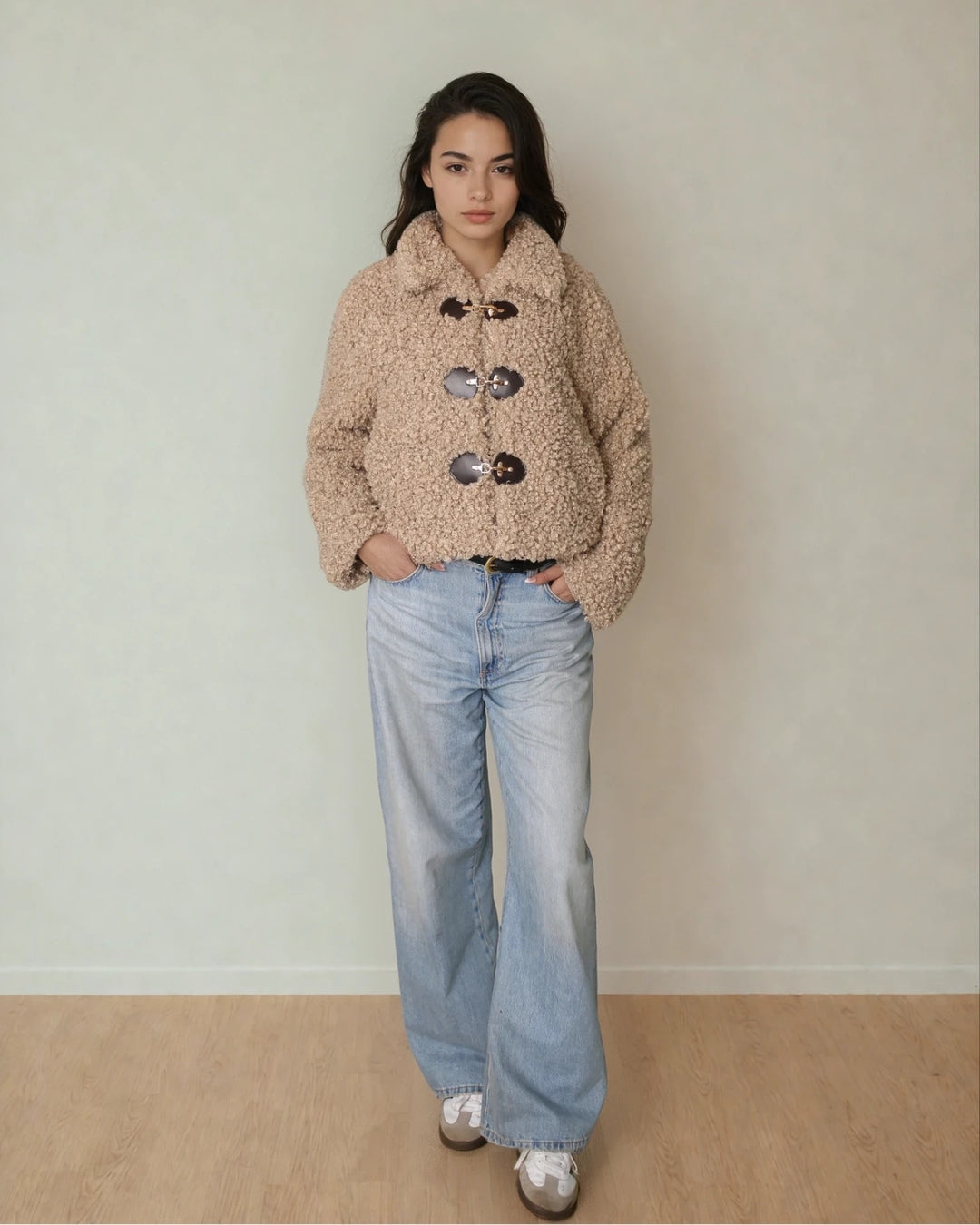 Carmelle Teddy Dress Coat