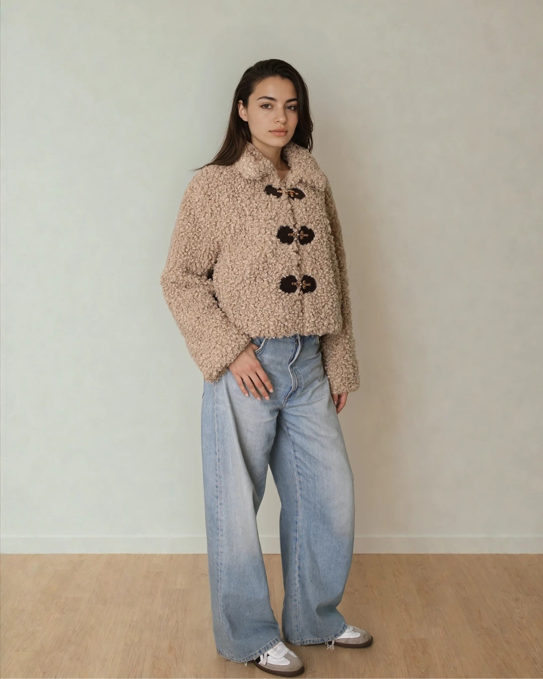 Carmelle Teddy Dress Coat