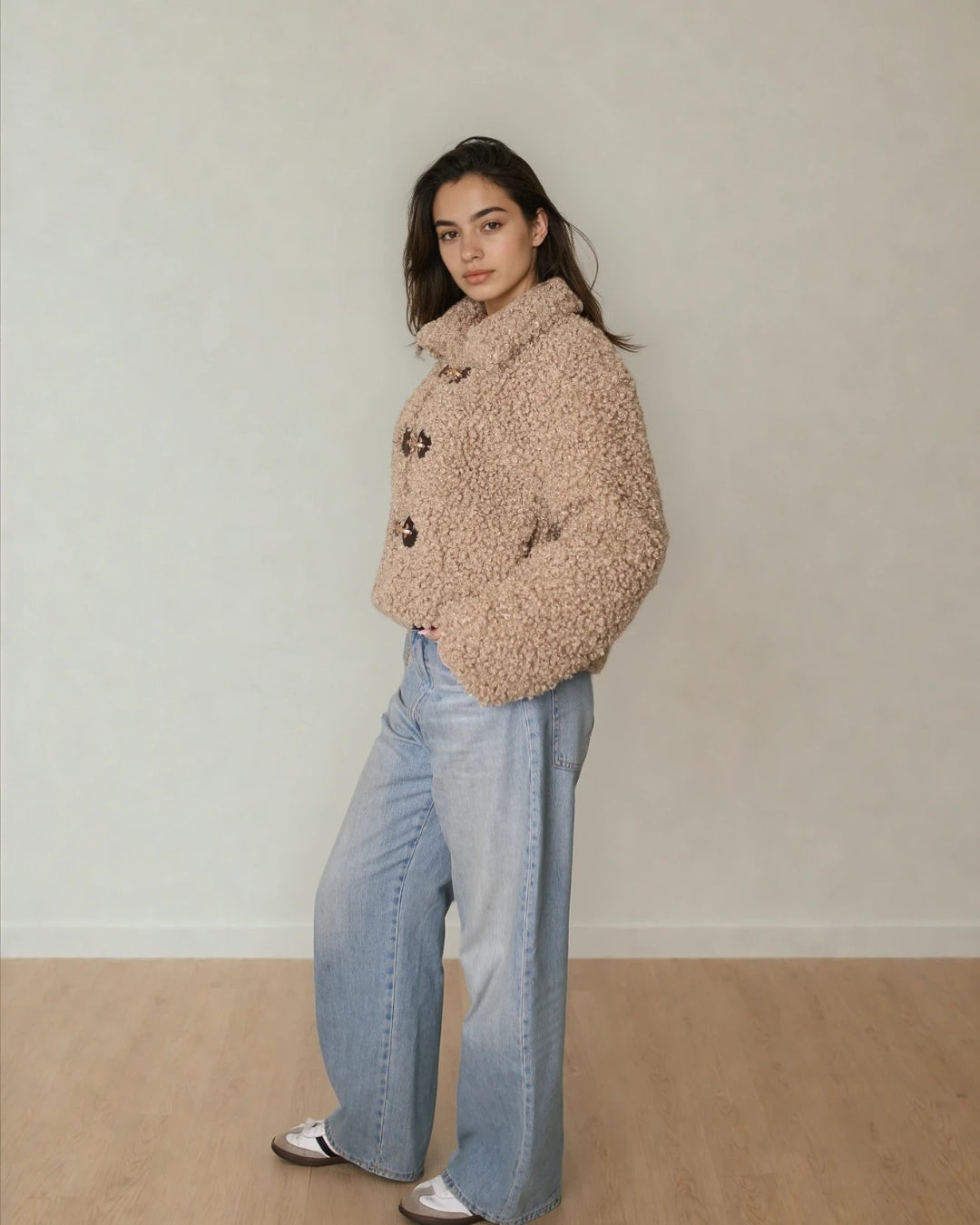 Carmelle Teddy Dress Coat