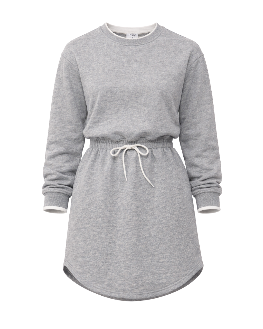 Emery - Lightweight Soft Fleece Lounge Skirt Set 2PC In Grey