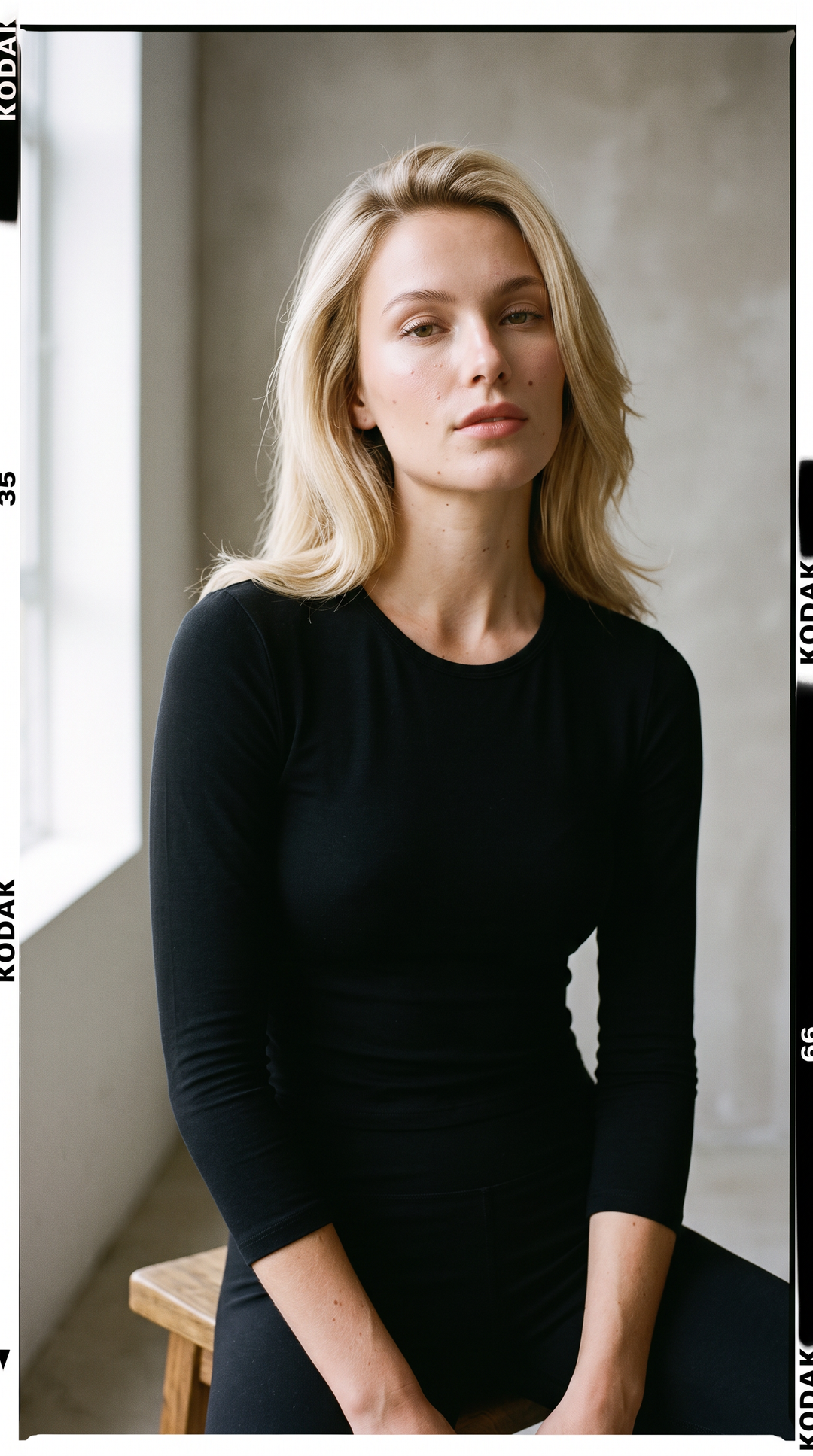 FORM Crew Long Sleeve Black