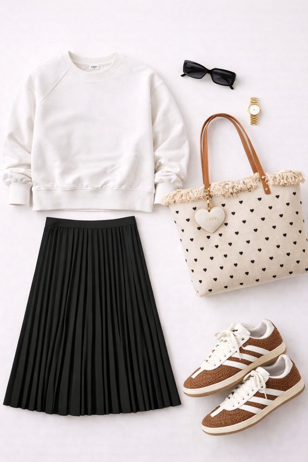 Monika Pleated Skirt