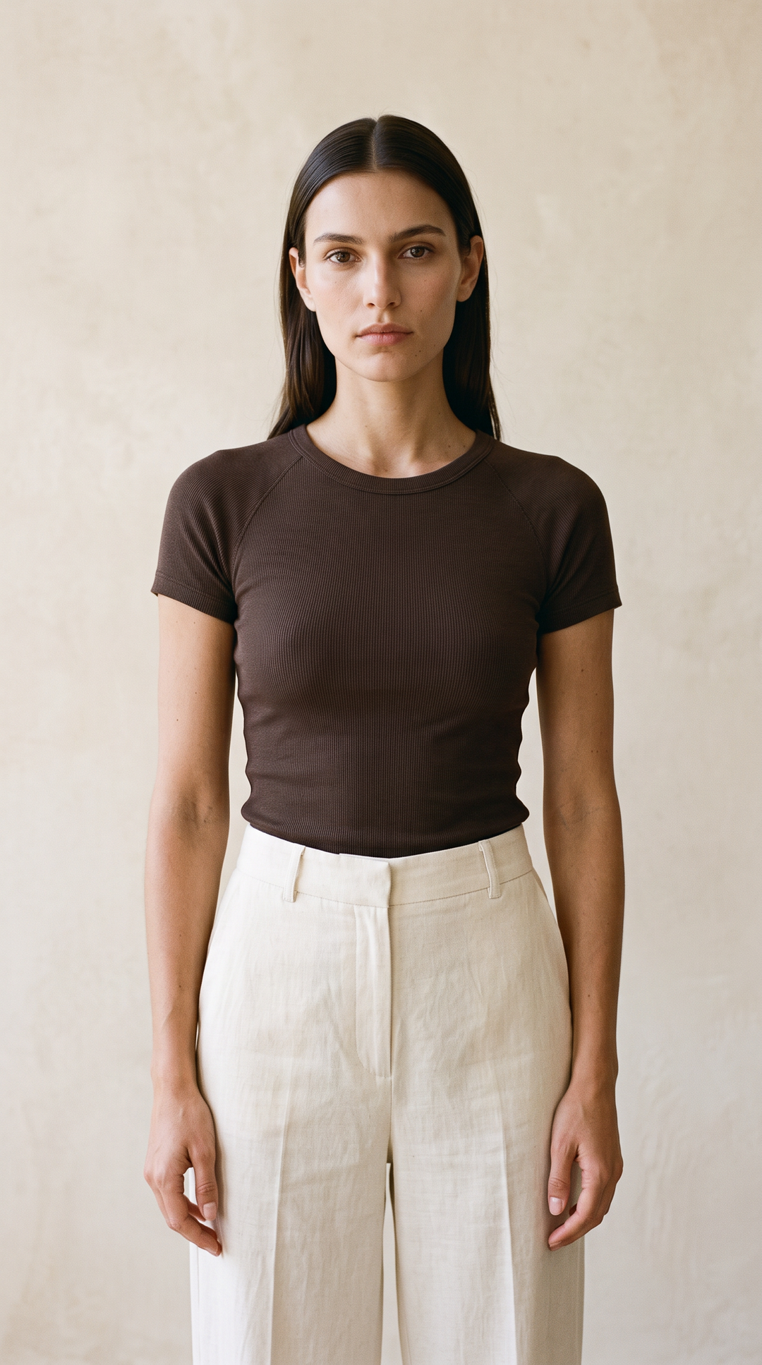 FORM Crew Short Sleeve Espresso