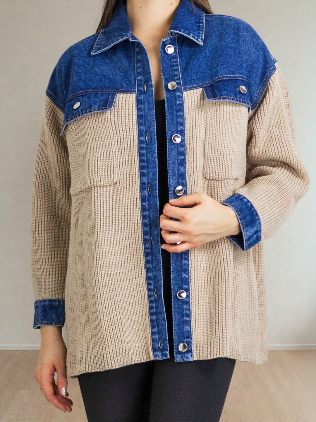 Nevada Knit Denim Jacket