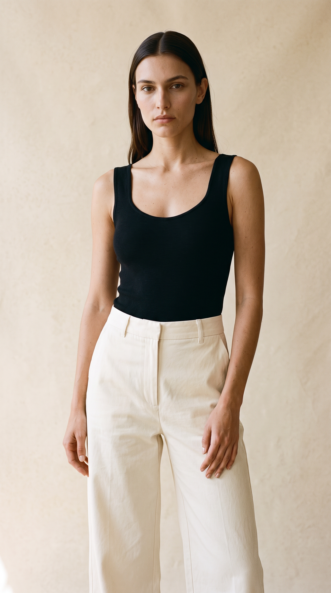Emelia - Knit Essential Bodysuit In Black