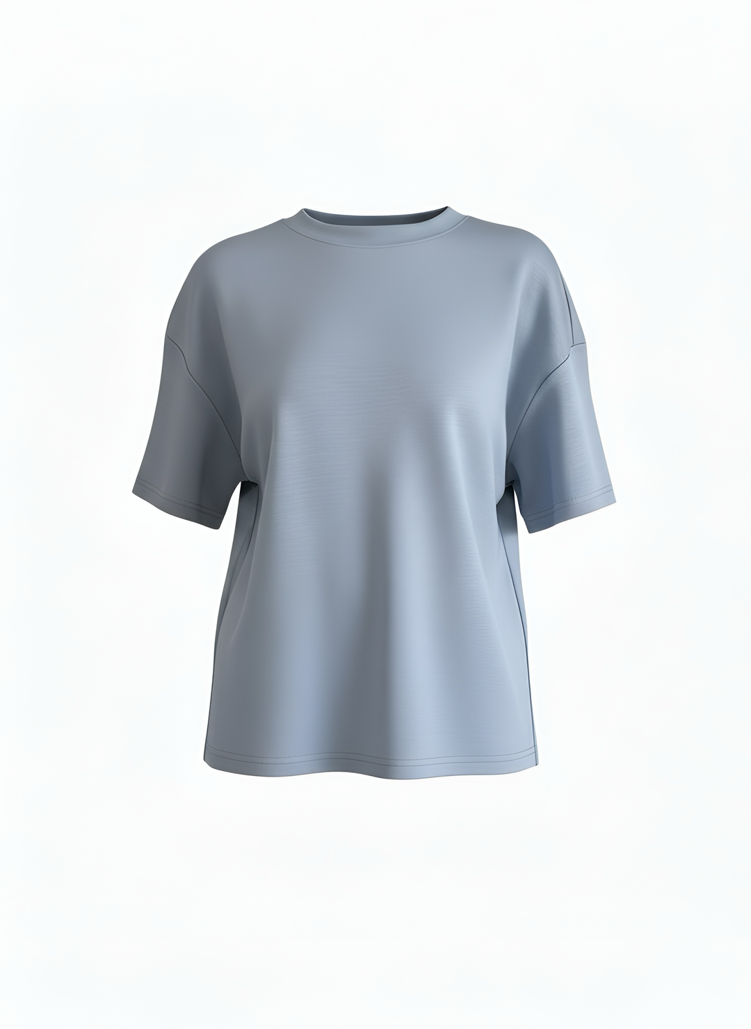Lilou Luxeflow - Relaxed Tee In Sky
