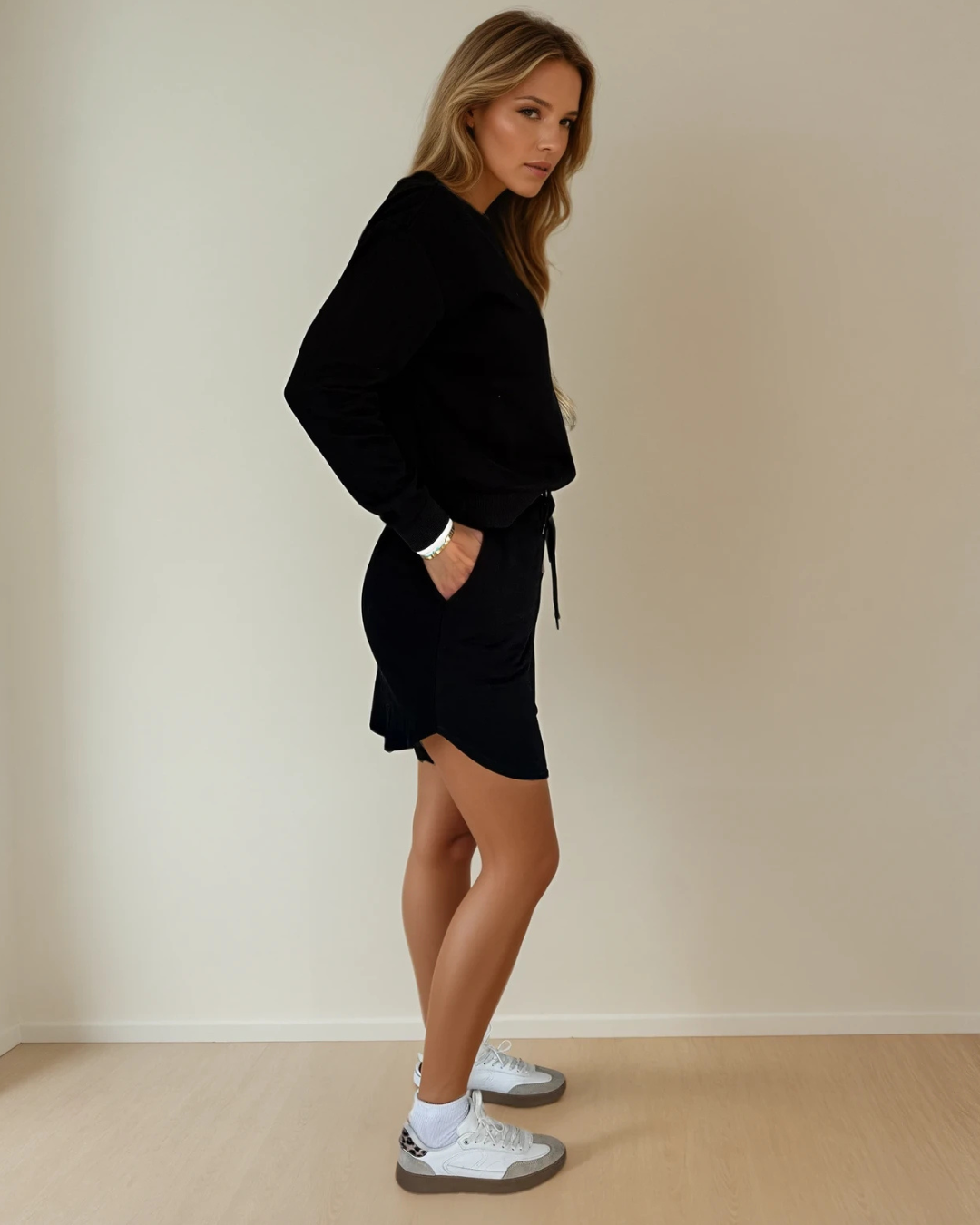 Emery Skirt Set Black