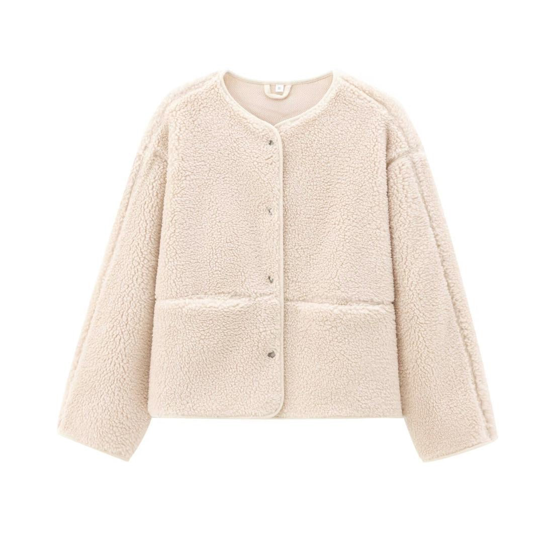 Willow Teddy Jacket Coconut