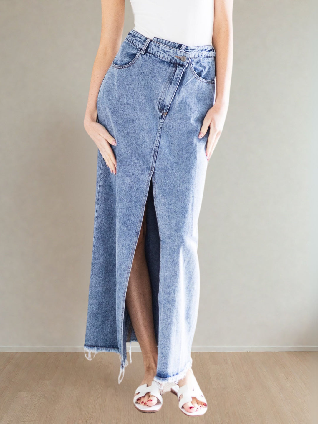 Jana Skirt in Medium Blue