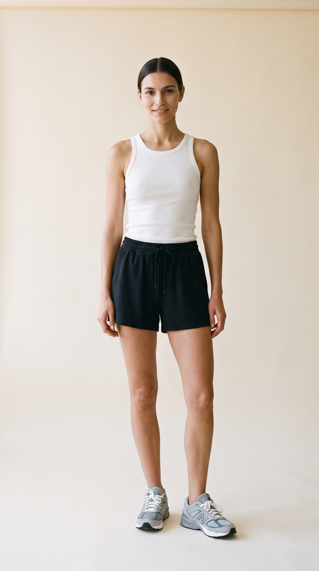 Emmie Luxeflow - Soft Active Short In Black