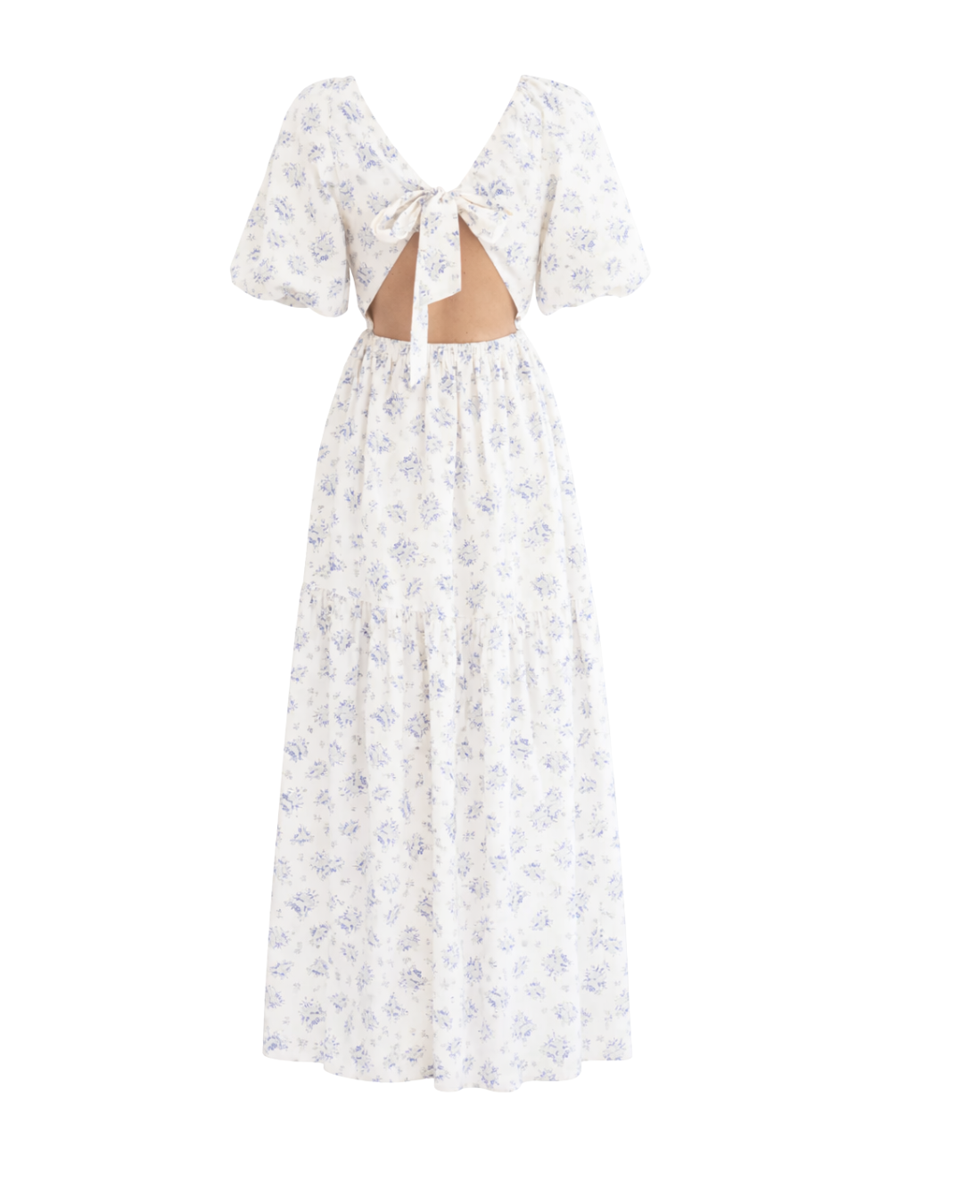 Lilah Dress Tie Back Full Length Dress