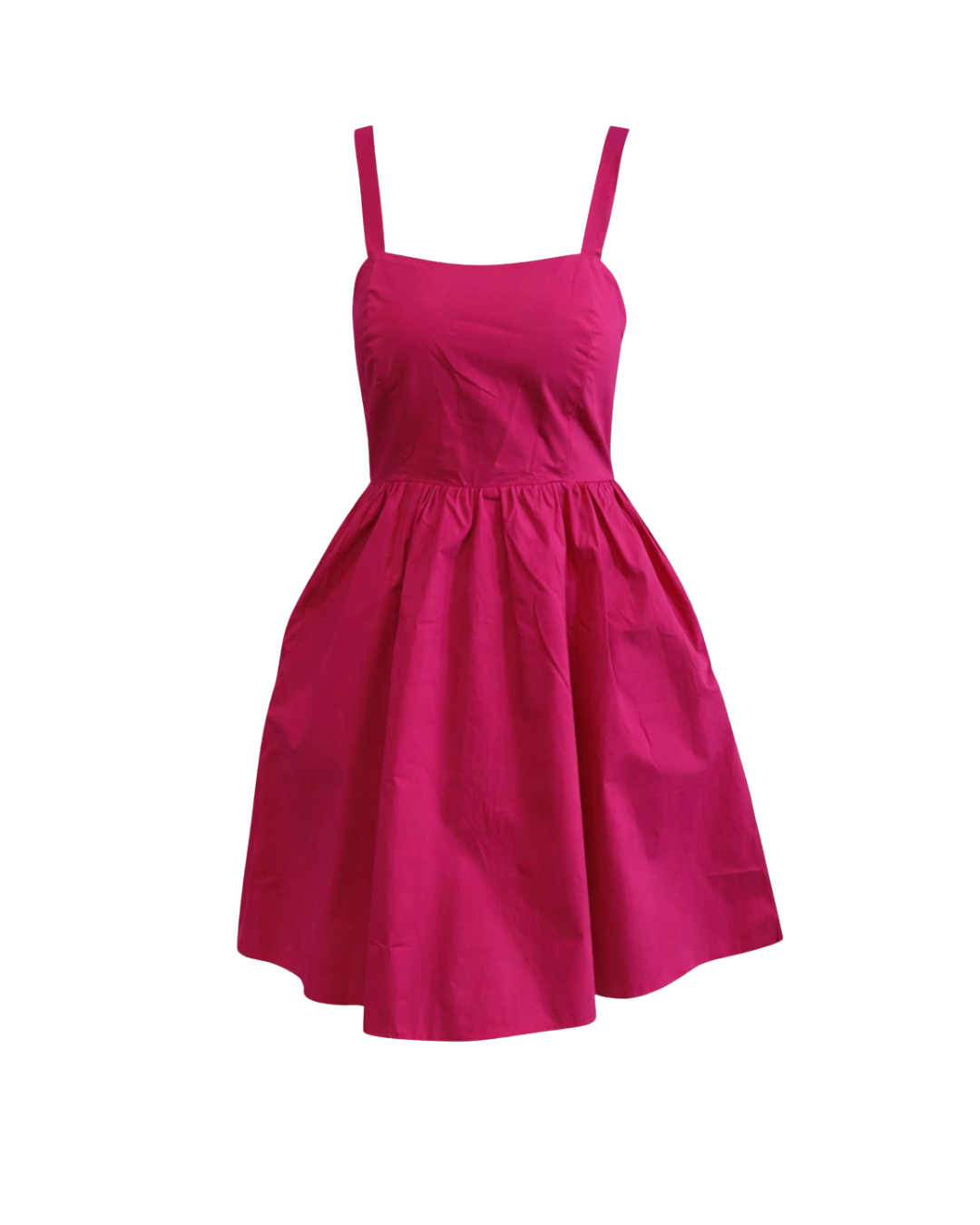 Nonnie Poplin Cocktail Dress in Pink
