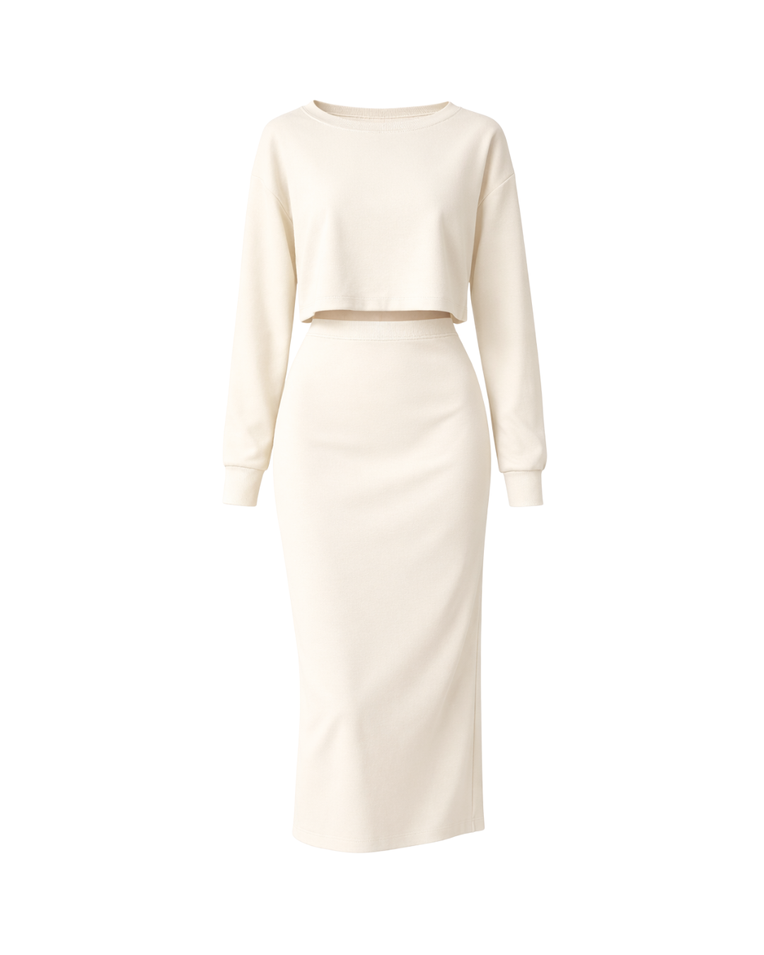 Eversoft Raw Edge Set in Cream