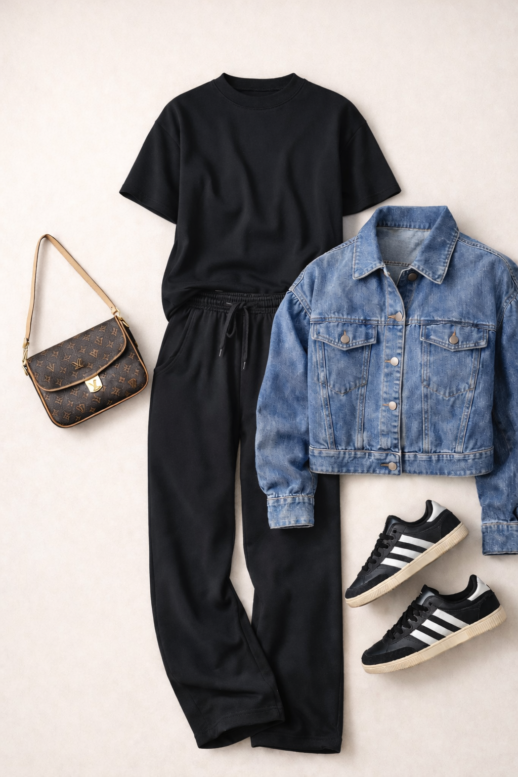 Adora LUXEflow Wide Leg Pant Black