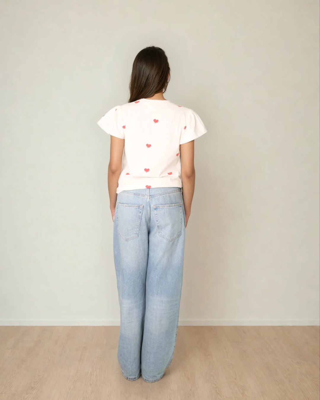 Colette Puff Sleeve Hearts